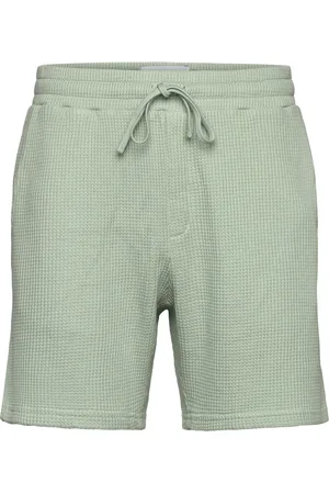 Nikben Waffle Mint Shorts Bottoms Shorts Sweat Shorts Green