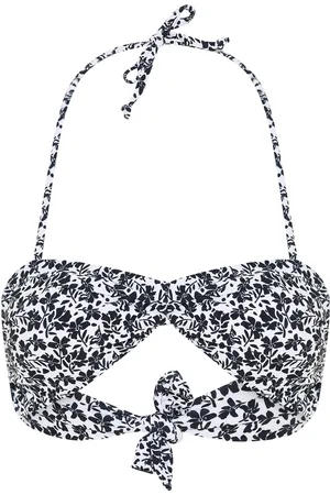 ccdk copenhagen Charlotta Bikini Top Swimwear Bikinis Bikini Tops Bandeau Bikinitops Black