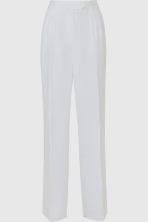 Andiata Gytel Bottoms Trousers Linen Trousers White