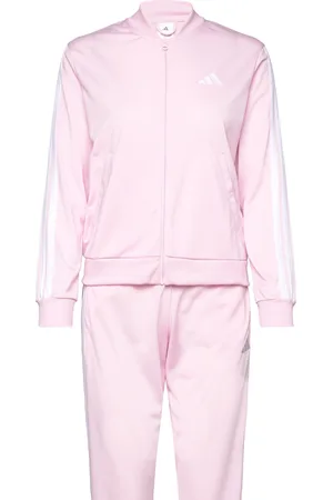 adidas W 3S Tr Ts Sport Women Sport Clothing Sport Sweat-shirts & Hoodies Sport Tracksuits-sets Pink