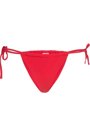 ccdk copenhagen Barbara Bikini Bottom Swimwear Bikinis Bikini Bottoms Side-tie Bikinis Red