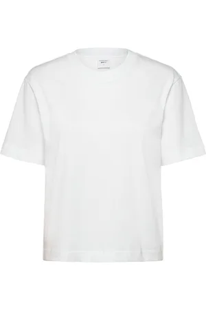 Gina Tricot Basic Tee Tops T-shirts & Tops Short-sleeved White