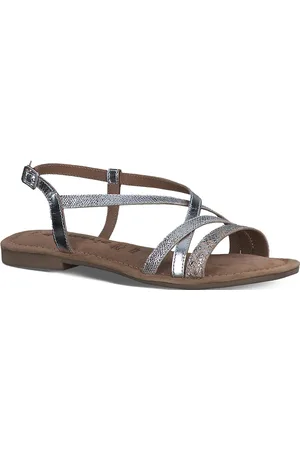 Tamaris Women Sandals Matalapohjaiset Sandaalit Silver