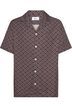 Nikben San Felipe Shirt Tops Shirts Short-sleeved Shirts Brown