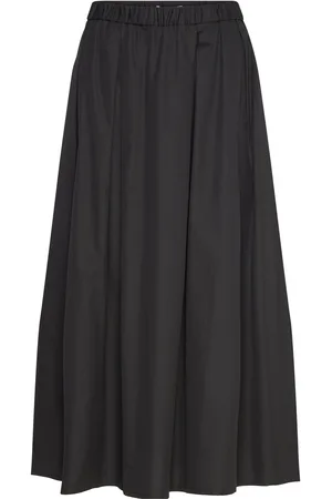 Stylein Jorina Skirt Polvipituinen Hame Black