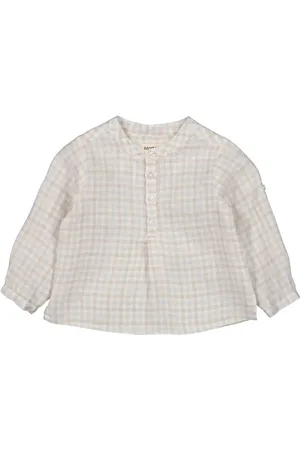 Marmar Copenhagen Totoro Tops Shirts Long-sleeved Shirts Cream