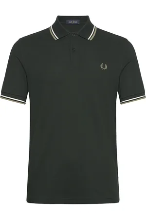 Fred Perry Twin Tipped Fp Shirt Tops Polos Short-sleeved Black