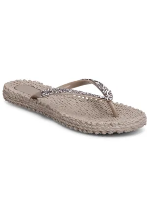 Ilse Jacobsen Flip Flop With Rhinest S Shoes Summer Shoes Sandals Flip Flops Grey
