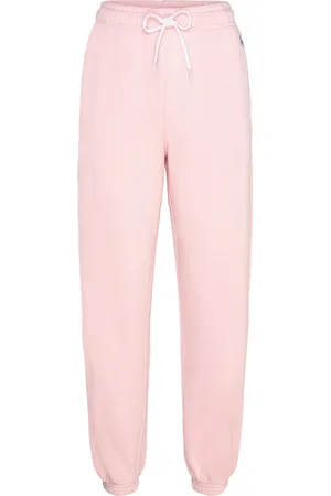 Ralph Lauren Lightweight Fleece Athletic Pant Bottoms Sweatpants Pink