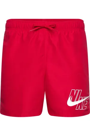 Nike Nike Logo 5" Volley Short Sport Sport Clothing Sport Swimwear Sport Swim Shorts Red
