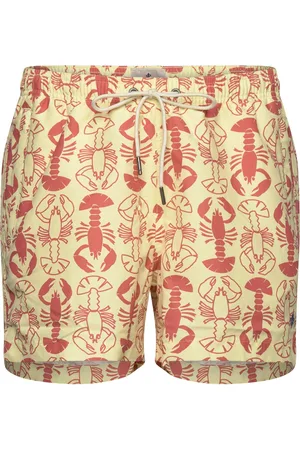 Morris Mixed Bathing Trunks Uimashortsit Yellow