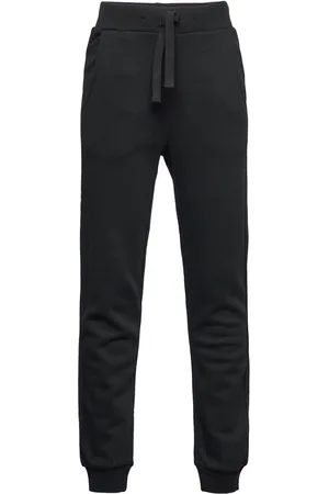 Lindex Trousers Basic Contract Bottoms Sweatpants Black