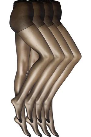 Lindex Tights 20 Den 4 P Small Lingerie Pantyhose & Leggings Black