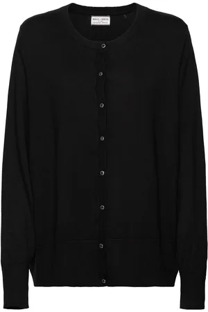 Lindex Cardigan Anna Black Tops Knitwear Cardigans Black