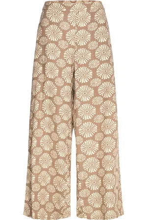 Roxy Midnight Avenue Slub Sport Women Sport Clothing Sport Pants Sport Casual Trousers Beige