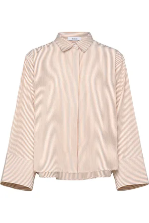 Stylein Jovanna Shirt Tops Shirts Long-sleeved Beige