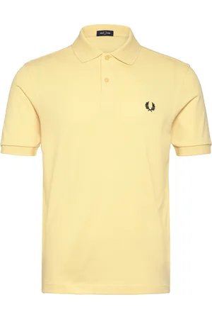 Fred Perry The Shirt Tops Polos Short-sleeved Yellow