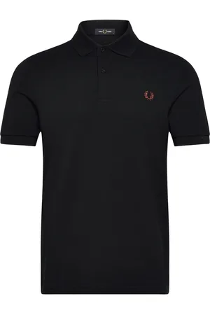 Fred Perry The Shirt Tops Polos Short-sleeved Black