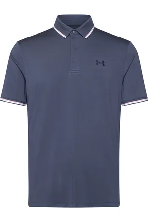 Under Armour Ua Playoff 3.0 Rib Polo Sport Men Sport Clothing Sport Tops Sport Polos Sport Short-sleeved Polos Blue