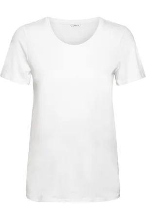 Lindex Top Mom Vega Tops T-shirts & Tops Short-sleeved White
