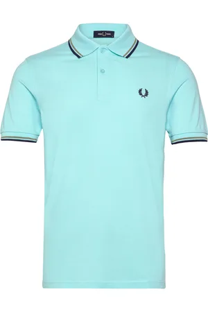 Fred Perry Twin Tipped Fp Shirt Tops Polos Short-sleeved Blue