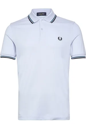 Fred Perry Twin Tipped Fp Shirt Tops Polos Short-sleeved Blue