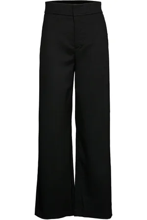 Lindex Trousers Lykke Bottoms Trousers Suitpants Black
