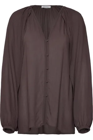 Rodebjer Bea Designers Blouses Long-sleeved Brown