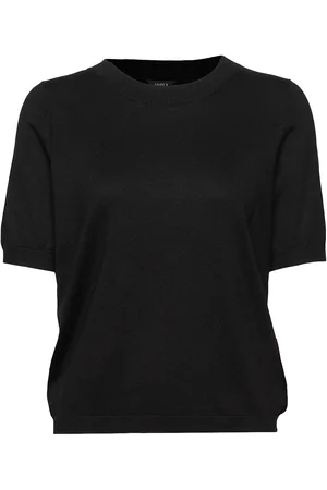 Lindex Sweater Polly Tops Knitwear Jumpers Black