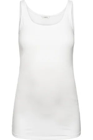 Lindex Top Karin Mom Tops T-shirts & Tops Sleeveless White