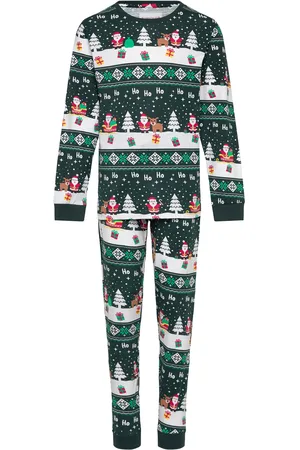 Christmas Sweats The Jolly Good Pyjamas Kids Pyjamasetti Pyjama Green