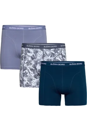 Björn Borg Cotton Stretch Boxer 3P Bokserit Blue