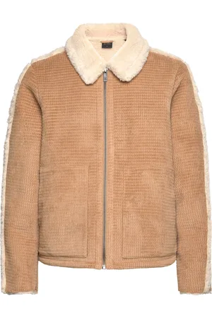 Daily paper Oluwa Fur Jacket Villakangastakki Beige