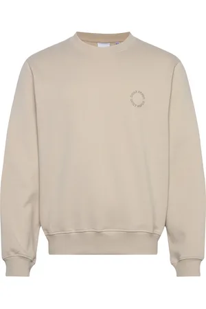Daily paper Orbit Emb Sweater Tops Sweat-shirts & Hoodies Sweat-shirts Beige