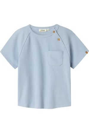 Lil Atelier Nmmjollo Ss Sweat Lil Tops T-shirts Short-sleeved Blue