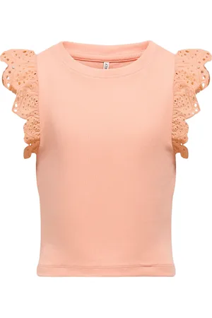 ONLY Kogdrea Life S/S Top Jrs Noos Tops T-shirts Sleeveless Coral