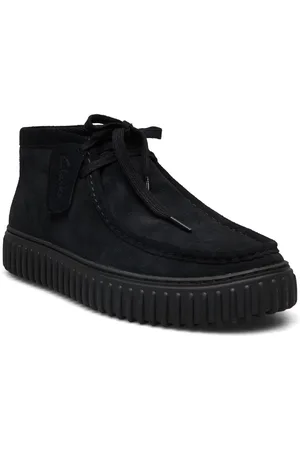 Clarks Torhill Hi Nyörisaappaat Black