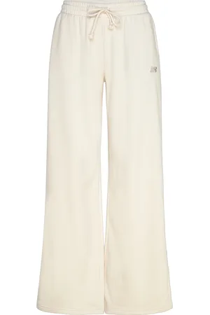 New Balance Coastal Fleece Pant Sport Sport Clothing Sport Pants Sport Sweatpants Cream