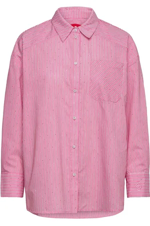 Crās Nathancras Shirt Tops Shirts Long-sleeved Pink