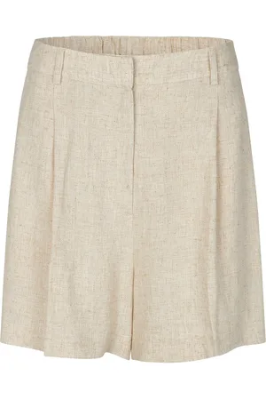 Second Female Linoraw Shorts Bottoms Shorts Chino Shorts Beige