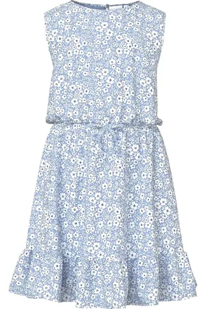 NAME IT Nkfvinaya Spencer Dresses & Skirts Dresses Casual Dresses Sleeveless Casual Dresses Blue
