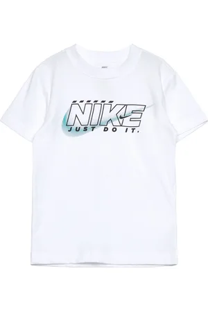 Nike Te-S/S Tee Tops T-shirts Short-sleeved White