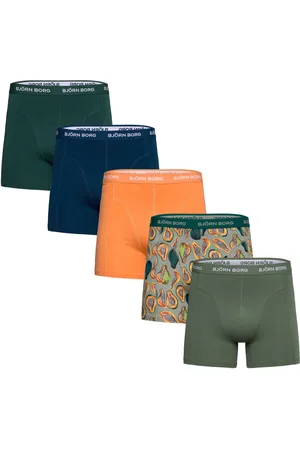Björn Borg Cotton Stretch Boxer 5P Bokserit Navy