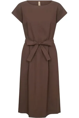 soyaconcept Sc-Rachelle Polvipituinen Mekko Brown