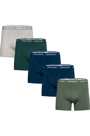 Björn Borg Cotton Stretch Boxer 5P Bokserit Blue