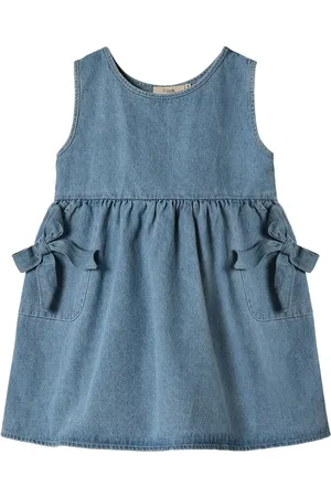Fliink Don Denim Spencerdress Dresses & Skirts Dresses Casual Dresses Sleeveless Casual Dresses Blue