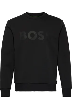 HUGO BOSS Salbo Tape Logo Sport Men Sport Clothing Sport Sweat-shirts & Hoodies Sport Sweat-shirts Black