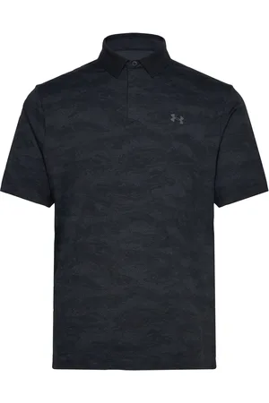 Under Armour Ua Drive Chill Printed Polo Sport Sport Clothing Sport Tops Sport Polos Sport Short-sleeved Polos Black