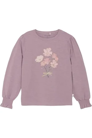 Minymo T-Shirt Ls Tops T-shirts Long-sleeved T-shirts Purple