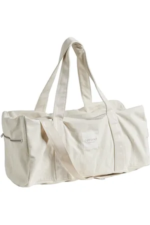 Rethinkit Duffle Canvas Bag Court Sport Women Sport Training Bags Sport Gym Bags White